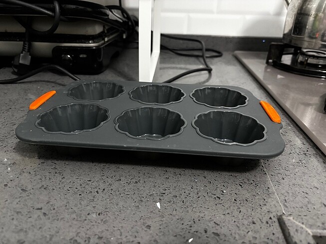 Jumbo Silikon muffin kek kalıbı