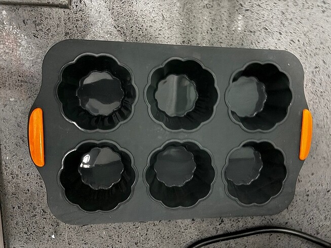 Beden Silikon muffin kek kalıbı