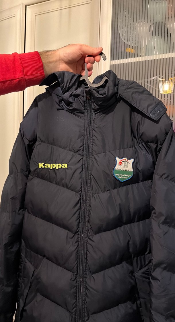 Erkek Kappa Kapüşonlu Uzun Kış Montu - Görsel 3