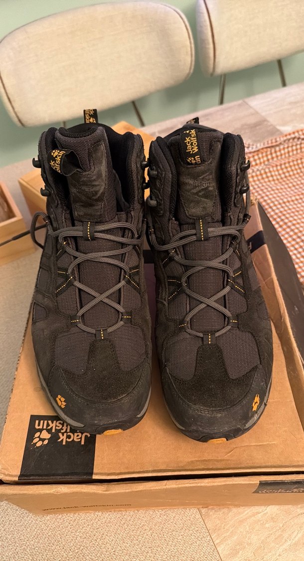 Siyah Bağcıklı Erkek Kauçuk Bot - Görsel 2