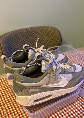 38 Beden gri Renk Nike Air Max 90 bayan spor ayakkabısı