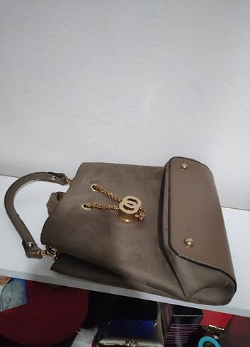 Süet çanta  - Görsel 2