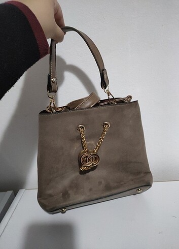 Süet çanta  - Görsel 4