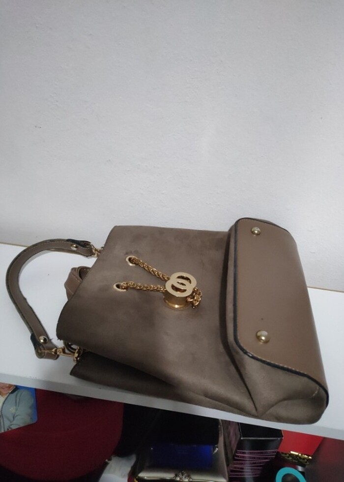 Süet çanta  - Görsel 2