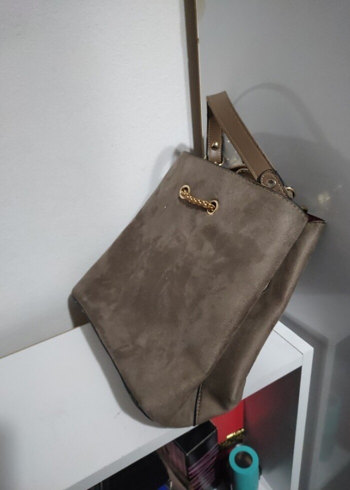 Süet çanta  - Görsel 3