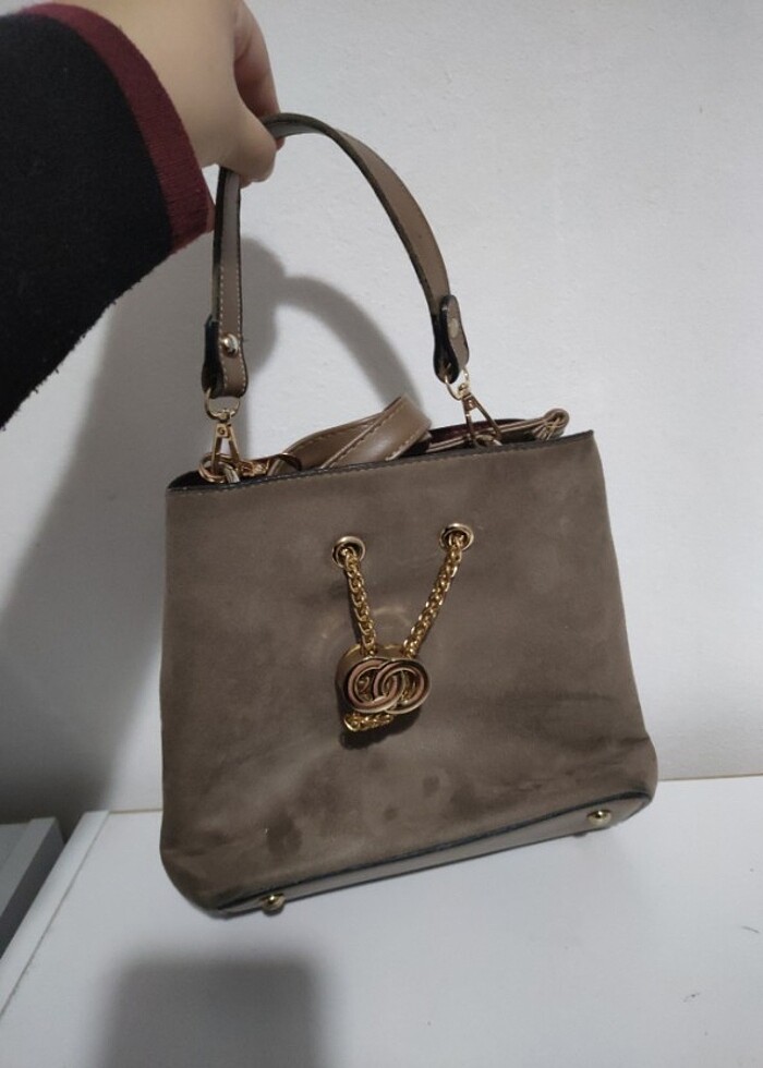 Süet çanta  - Görsel 4