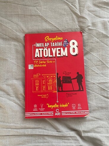 8. Sınıf atölyem inkılap konu anlatımlı test kitabı