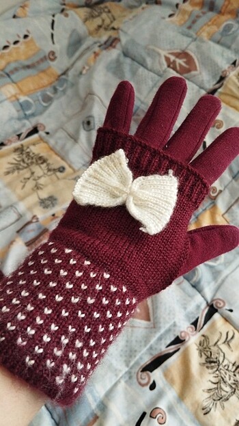 Beden bordo Renk Eldiven