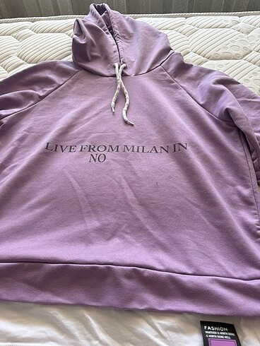 Kısa kollu sweatshirt