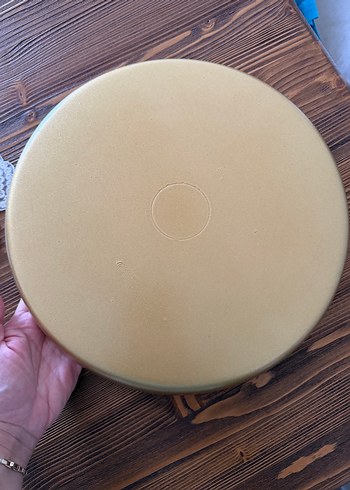 Kahverengi Tie-Dye Desenli Bohem Tepsi - Görsel 2