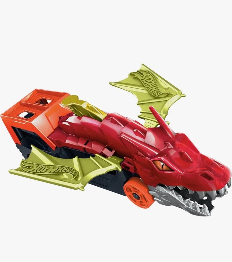Hot Wheels Ejderha Temalı Oyuncak Araba - Görsel 2