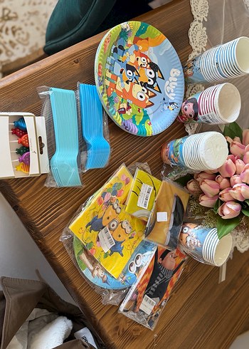 Renkli Parti Malzemeleri Seti tanesi 50 lira - Görsel 2