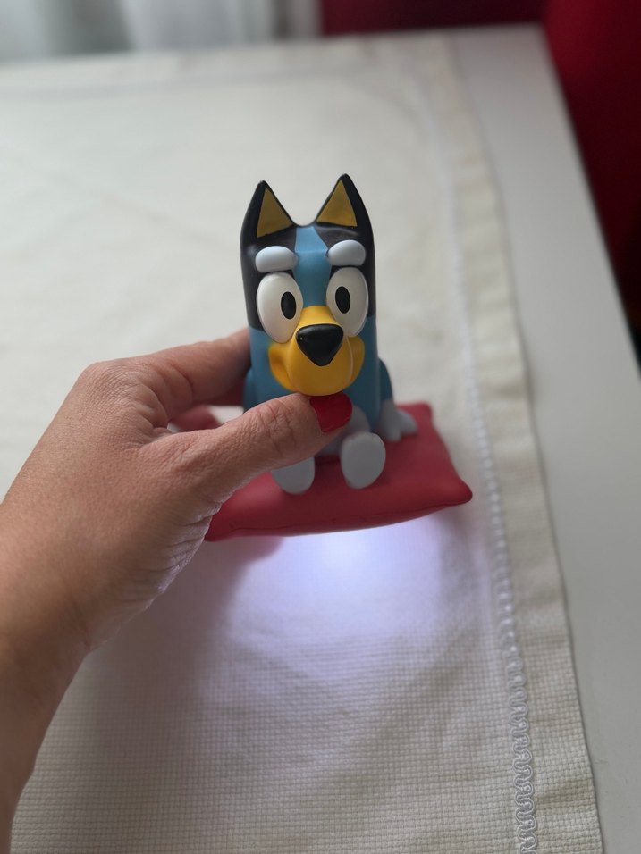 Bluey gece lambası - Görsel 4