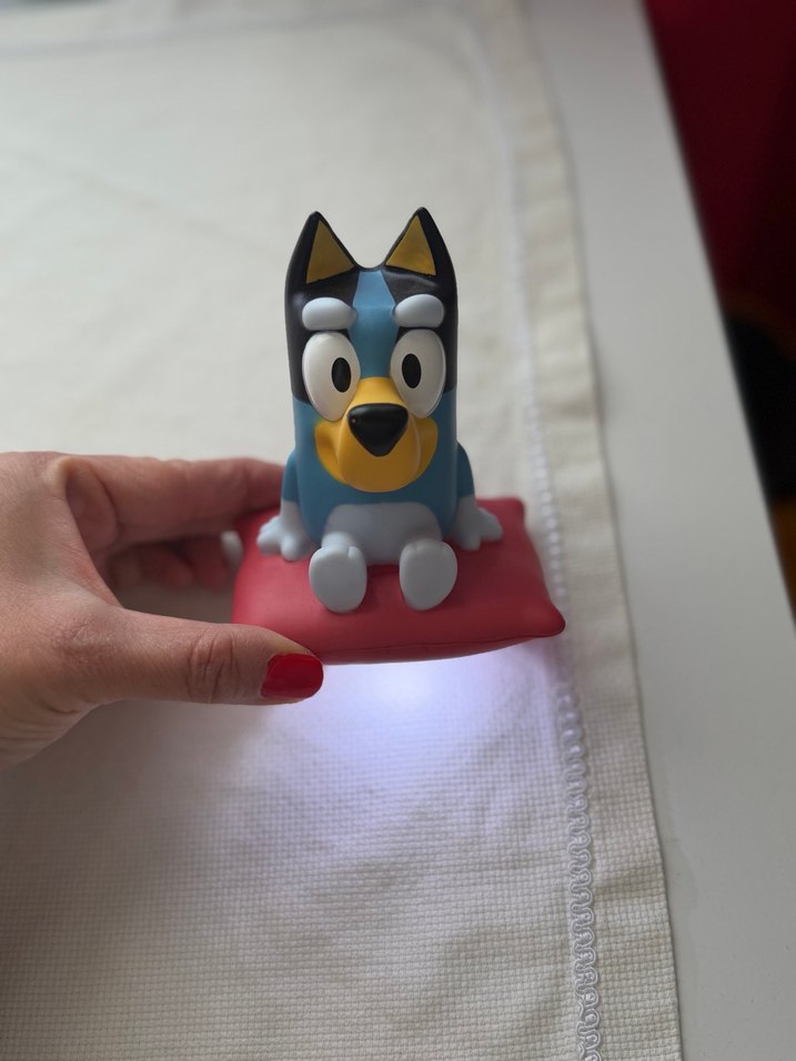 Bluey gece lambası - Görsel 3