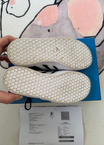 Adidas Siyah Beyaz Gazelle çocuk Spor Ayakkabı - Görsel 6