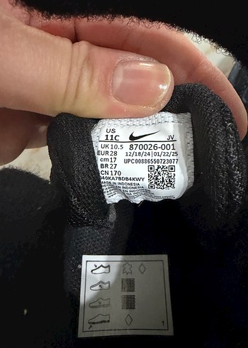 Nike Siyah Erkek Çocuk Spor Ayakkabı - Görsel 4