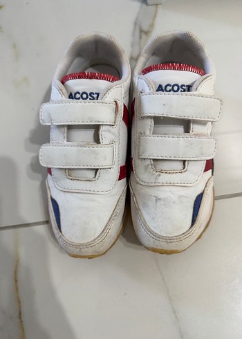 LacosteRenkli Baskılı Erkek Çocuk Spor Ayakkabı - Görsel 2