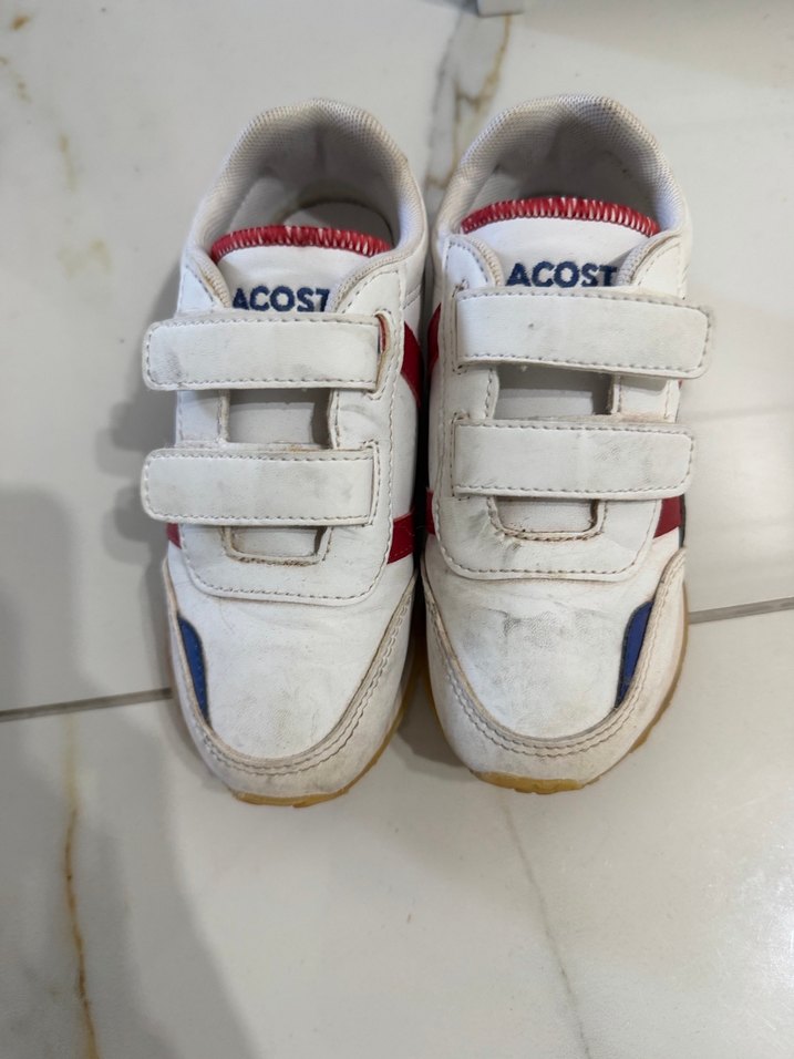 LacosteRenkli Baskılı Erkek Çocuk Spor Ayakkabı - Görsel 2