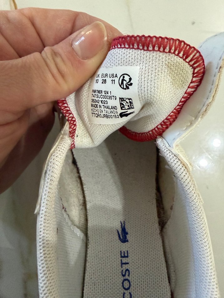 LacosteRenkli Baskılı Erkek Çocuk Spor Ayakkabı - Görsel 5