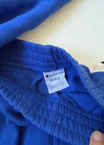 Champion Lacivert Kapüşonlu Erkek Çocuk Eşofman Takımı - Görsel 3