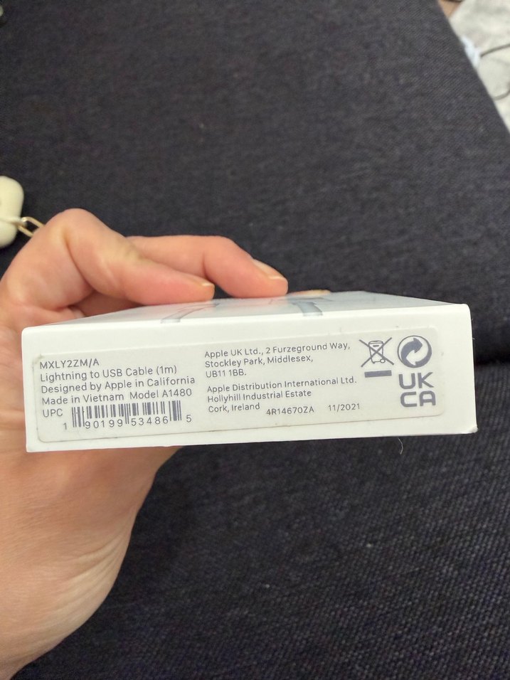 1APPLE 1 Metre Lightning - USB Şarj Kablosu - Görsel 3