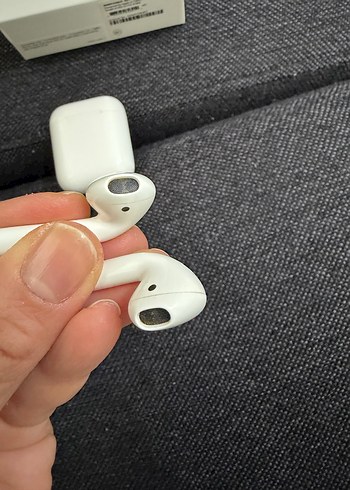 APPLE Airpods 1. Nesil Kablosuz Beyaz Kulaklık ve Şarj Kutusu - Görsel 6