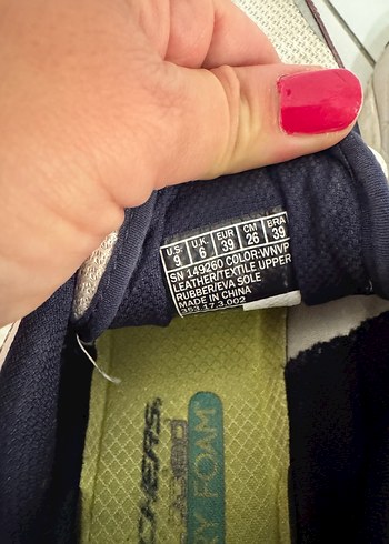 Skechers Renkli Bağcıklı Kadın Spor Ayakkabı