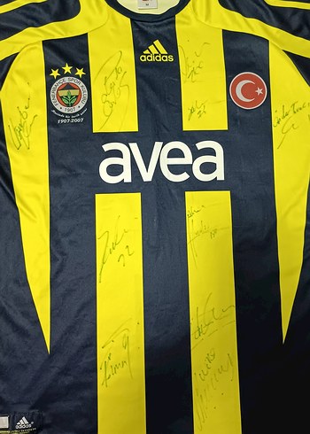İmzalı Orijinal Fenerbahçe Forması - Görsel 2