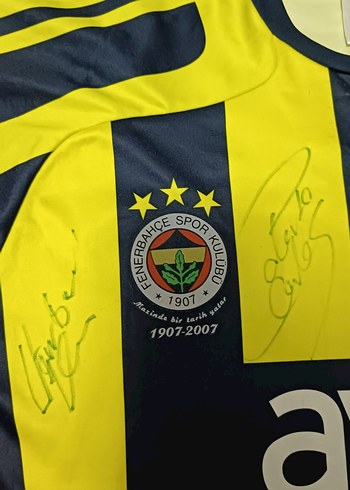 İmzalı Orijinal Fenerbahçe Forması - Görsel 3