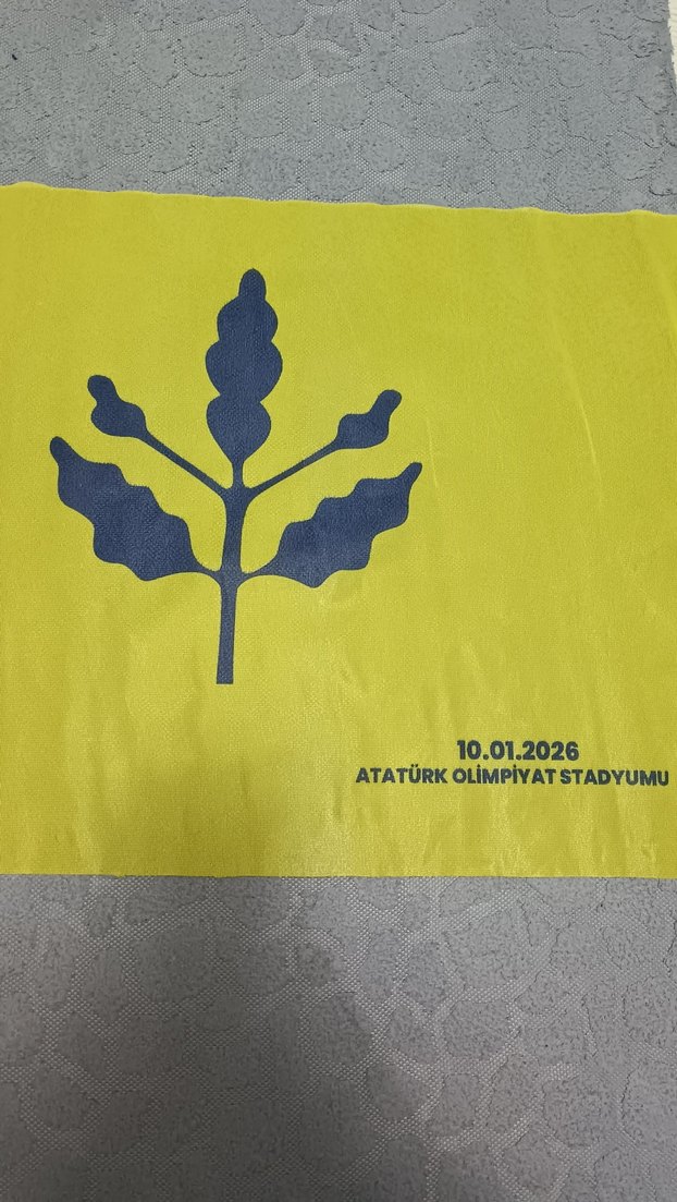 Fenerbahçe Süper Kupa Bayrakları - Görsel 3