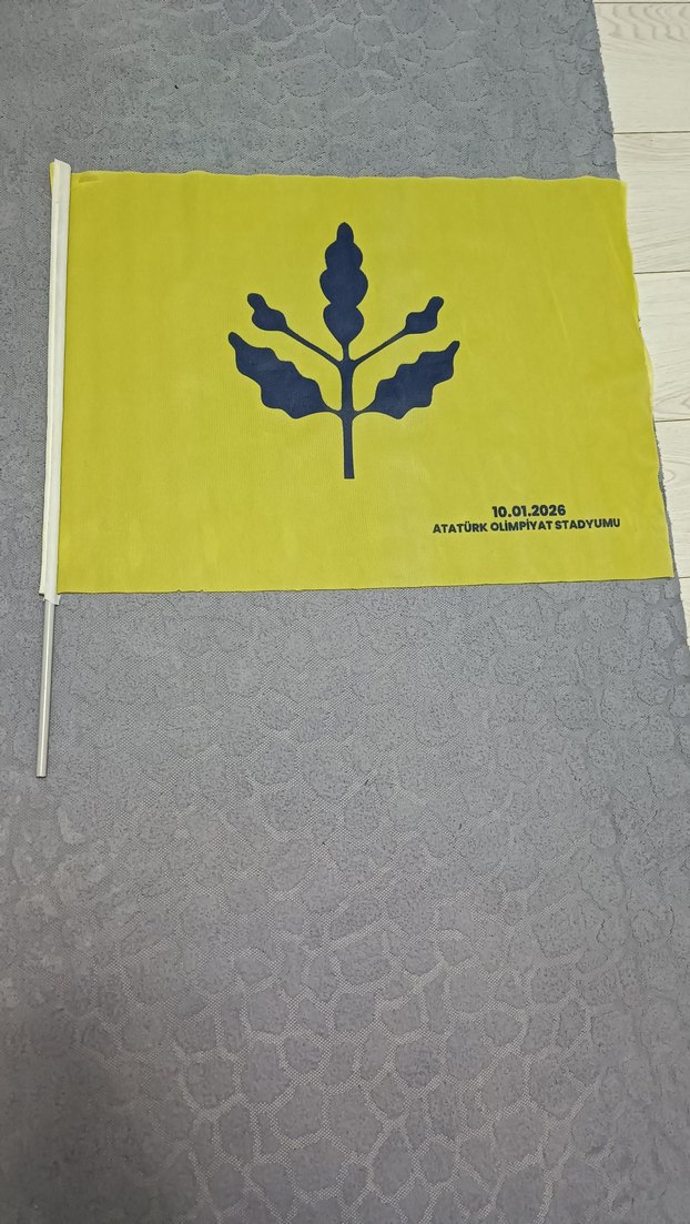 Fenerbahçe Süper Kupa Bayrakları - Görsel 2