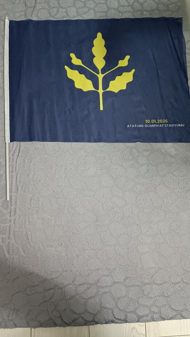 Fenerbahçe Süper Kupa Bayrakları - Görsel 4