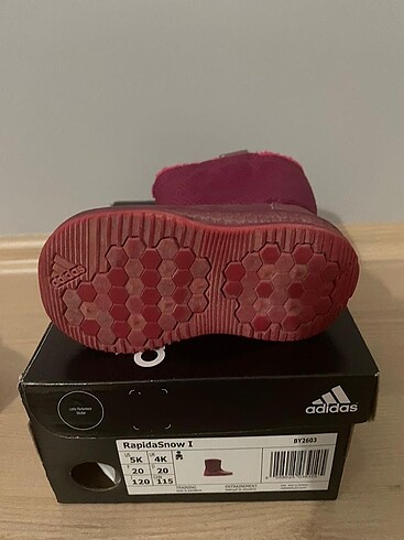 20 Beden bordo Renk Adidas bot 20 numara