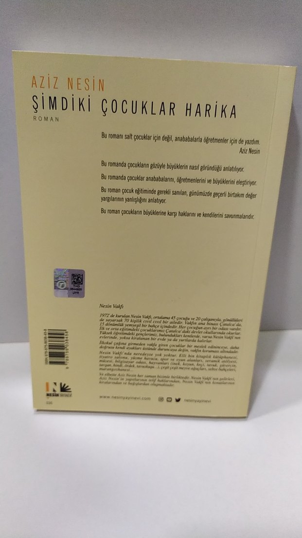 Aziz Nesin - Şimdiki Çocuklar Harika Roman - Görsel 3