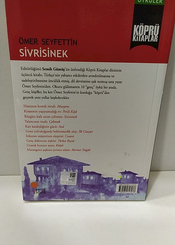 Ömer Seyfettin - Sivrisinek Öykü Kitabı - Görsel 3