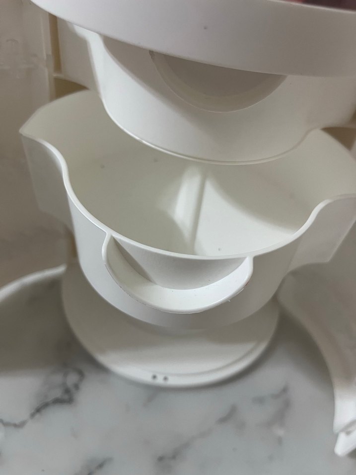 Beyaz Makyaj Organizerı Kapaklı - Görsel 3