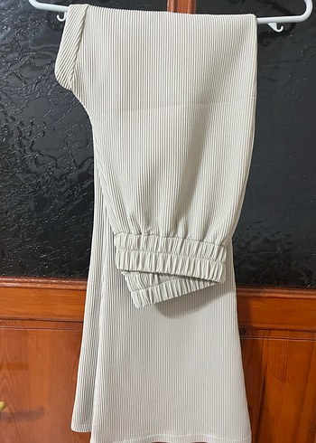 Kadın Gri Kısa Kollu Basic Tişört - Görsel 2