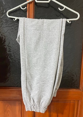 Gri Nakışlı Kadın Eşofman Altı - Görsel 2