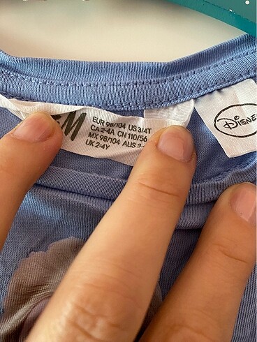 H&M Elsa Kız Çocuk Elbise