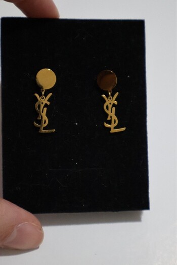Yves Saint Laurent Ysl küpe paslanmaz çelik