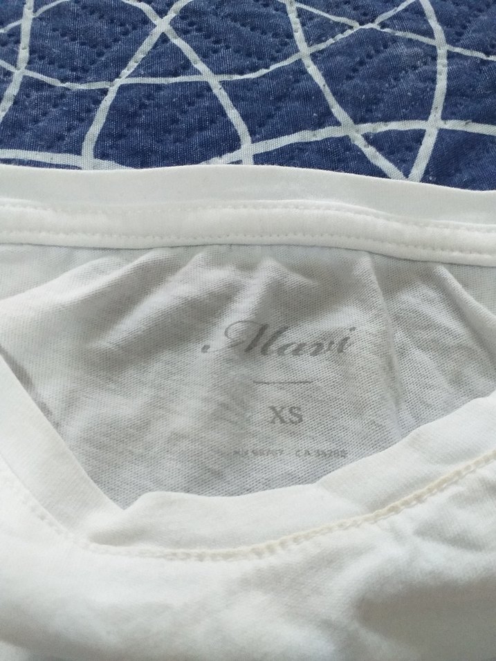 Beyaz Baskılı Tişört - Görsel 3