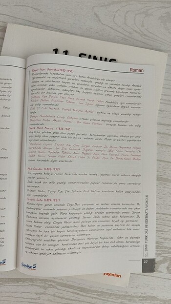 Beden Renk 11. Sınıf Edebiyat Soru Bankası Ve Hap Bilgiler Fasikülü