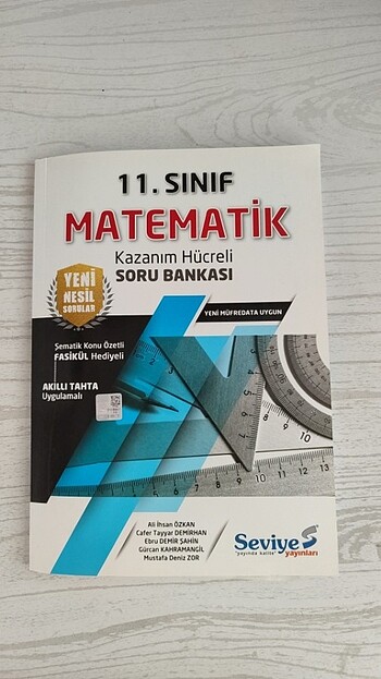 Seviye Yayınları 11. Sınıf Matematik Ve Hap bilgiler fasikülü
