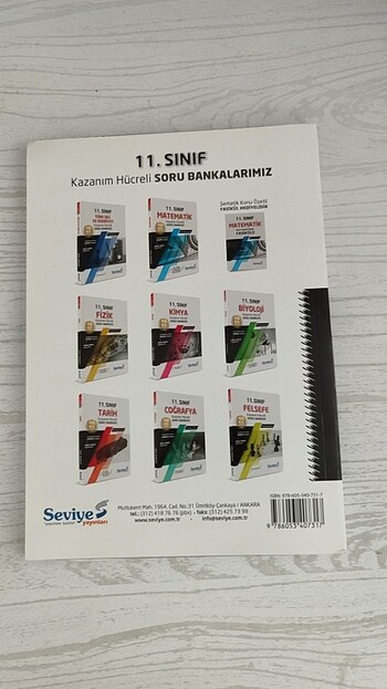 Beden Seviye Yayınları 11. Sınıf Matematik Ve Hap bilgiler fasikülü