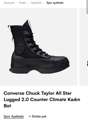 Converse chuck taylor all star lugged 2.0 counter klimate bot - Görsel 9