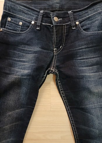 28 Beden 28_34 beden Kadın Lacivert kot pantolon