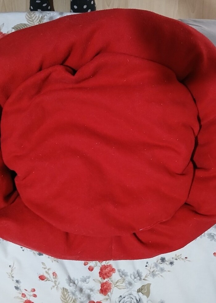 2 parçalı kumaşı polar kedi mindeli - Görsel 2