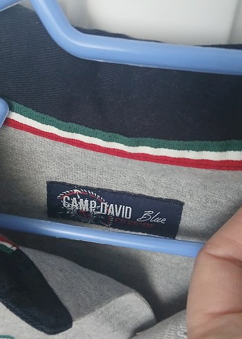 Gri Uzun Kollu Erkek Polo Tişört - Görsel 3