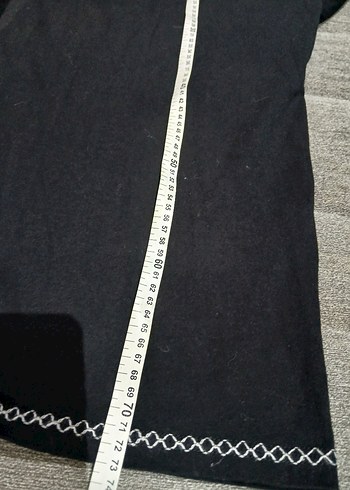 M ve L bedene uyumlu Siyah Erkek Basic Tişört - Görsel 5