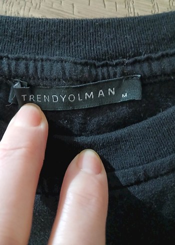 M ve L bedene uyumlu Siyah Erkek Basic Tişört - Görsel 3